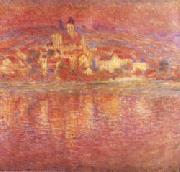 Claude Monet Vetheuil Setting Sun oil painting
